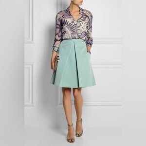 Burberry Abstract Print Button Down Shirt